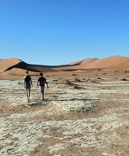 Lya et Eloan vers Big Daddy